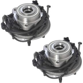 DRIVESTAR 515078 New Front Left or Right Wheel Hub & Bearing Assembly for Ford Explorer 2006-2010/Explorer Sport Trac 07-10, for Mercury Mountaineer 06-10 (pair)