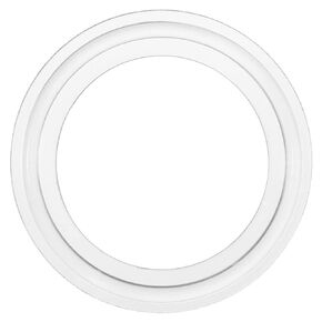 USA Sealing ZUSA-SG-S-3/4 FDA Silicone Sanitary Gasket for 3/4" Tube, 0.86" Diameter