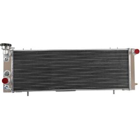 3 Row Full Aluminum Radiator Compatible Fits 1991-2001 1995 Jeep Cherokee XJ 2.5l L4 4.0l L6