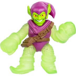 Heroes of Goo Jit Zu Goo Shifters Marvel Edition Stretchy Villain Goo Enhanced Green Goblin | Super Squishy Marvel Toy Figure | Crush The Core | Transform The Color of The Goo