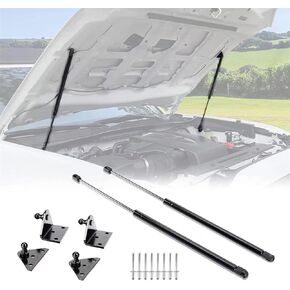 for Toyota Tacoma 2016-2021 Stainless Steel Front Hood Struts Lift Supports Gas Spring Shocks Dampers Replacement 2pcs Car Accessories