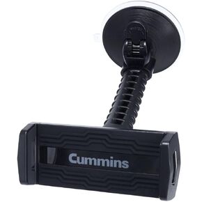 Cummins Windshield Tablet Mount CMNWSTBLT - Suction Cup Holder for Car Window or Dash Universal Compatibility Tablet Dock - Black