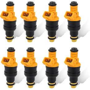 Fuel Injectors for Ford F150 F250 F350 E150 E250 E350 4.6L 5.0L 5.4L 5.8L Fuel Injectors Set of 8 Replaces 0280150943 0280150718