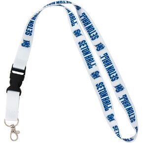 Desert Cactus Seton Hall University Lanyard SHU Pirates Car Keys ID Badge Holder Keychain Detachable Breakaway Snap Buckle (White)