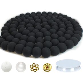 PAMIR TONG 770pcs 8mm Clay Beads Round Smooth Space Polymer Heishi Preppy Cute Bulk Beads for Earring, Necklaces, Bracelet Jewerly Making & DIY Crafts (Multi-Color PT428)