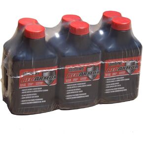 Shindaiwa Red Armor Engine Oil 6 Pack 1 Gallon Mix