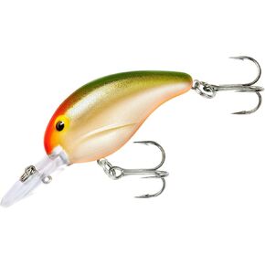 BANDIT LURES Crankbait Series 100 200 & 300 Bass Fishing Lures, Parrot/Orange, Series 200 (Dives to 8') (BDT222-SPEC)