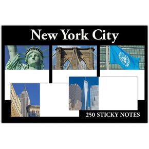 Pigment & Hue Sticky Note Tabs 5 Piece Set - 50 Sheets per Pad, 5 Pads with Different Designs, 250 Sheets (Cherry Blossoms)