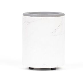 Happy Wax Mini Mod Warmer for Scented Wax - Small Tabletop Wax Melt Warmer with Timer for Scented Wax Melts - Electric, Ceramic Wax Melter with Removable No Mess Silicone Wax Dish (Dusk)