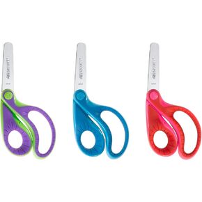 Westcott Kids 5" Ergo Jr. Blunt Scissors, Assorted Colors (16670)