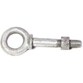 Koch 106060 Forged Shoulder Eye Bolt with Nut, 3/8 by 2-1/2, Galvanized