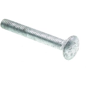 Prime-Line 9063039 Carriage Bolts, 5/16 In.-18 X 2-1/2 In., A307 Grade A Hot Dip (25 Pack)