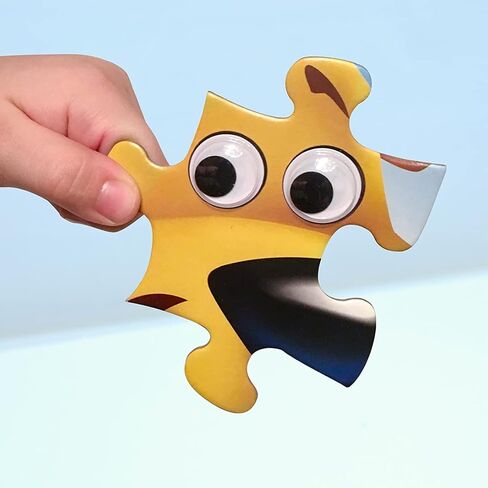 MasterPieces – 48 Piece Jigsaw Puzzle for Kids 4+ Years, Pets with Googly Eyes, Educational and Fun Game, Gift Idea for Children, 19" x 14 in Saudi Arabia