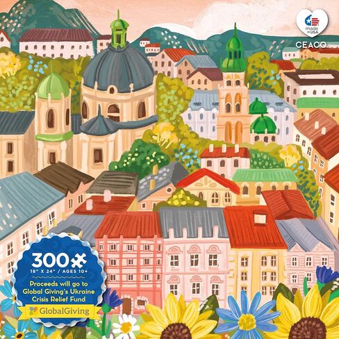 Ceaco - Ukraine - 300 Piece Jigsaw Puzzle in Saudi Arabia