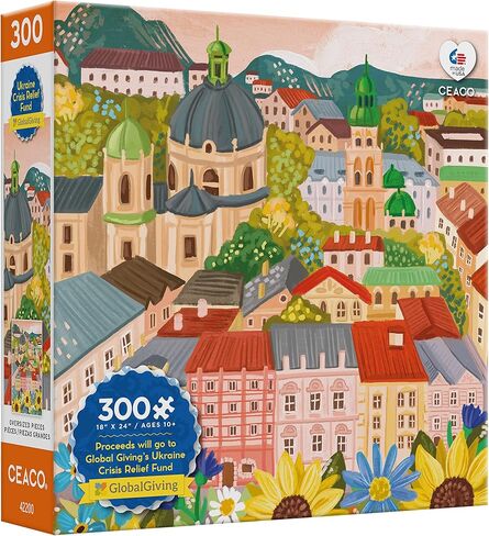 Ceaco - Ukraine - 300 Piece Jigsaw Puzzle in Saudi Arabia