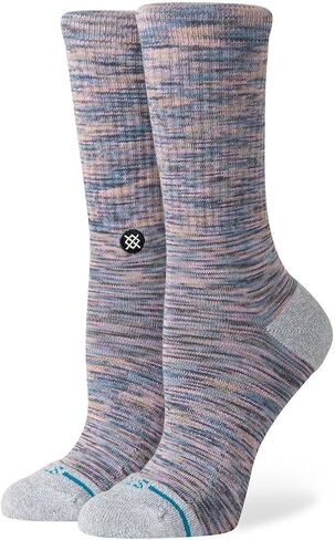 Stance Womens Blended Crew Lilac Ice Medium in Saudi Arabia