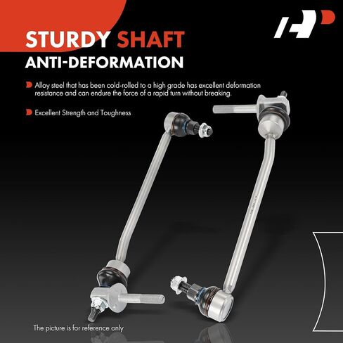 A-Premium 2 × وصلات قضيب تثبيت أمامية Sway Bar، متوافقة مع Mercedes-Benz C300 2015-2023، C400، C43 AMG، C450 AMG، E300، E400، E450، E43 AMG، E53 AMG، E63 AMG S، CLS450، CLS53 ايه ام جي in Saudi Arabia