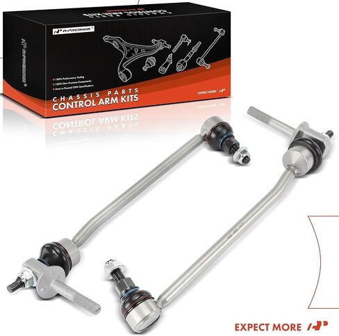 A-Premium 2 × وصلات قضيب تثبيت أمامية Sway Bar، متوافقة مع Mercedes-Benz C300 2015-2023، C400، C43 AMG، C450 AMG، E300، E400، E450، E43 AMG، E53 AMG، E63 AMG S، CLS450، CLS53 ايه ام جي in Saudi Arabia