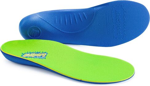 Powerstep Shoe's KidSport Insole, green/blue in Saudi Arabia