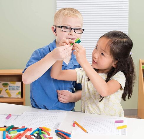 hand2mind Plastic Cuisenaire Rods Individual Set, Math Manipulatives, Montessori Math Rods, Math Counters, Math Blocks, Counting Blocks, Montessori Math, Fraction Bars, Number Rods (Set of 74) in Saudi Arabia