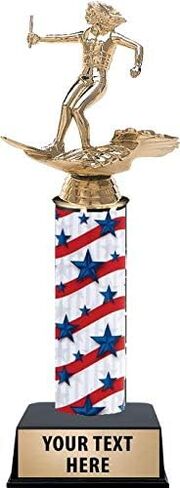 Crown Awards 11 Inch Female Water Skiing Trophies, Water Ski Trophy with Customized Engraving Prime in Saudi Arabia