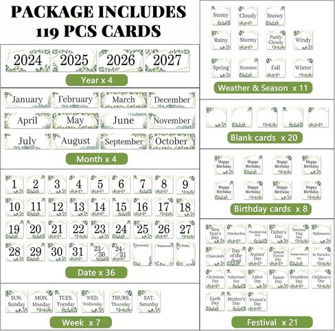 120Pcs Classroom Calendar Pocket Chart Black and White Polka Dot 2025 Calendar Bulletin Board Set Classroom Decoration Calendar Seasons Weather Chart for Classroom Decor Back to School Supplies in Saudi Arabia