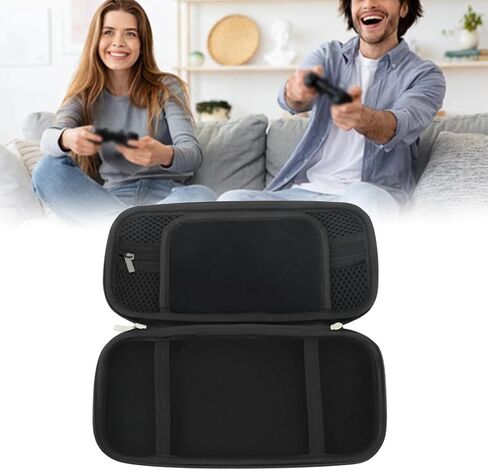 RiToEasysports Console Carrying Case, EVA Double Layer Sponge Handheld Game Carrying Box for RG505 Console Travel in Saudi Arabia