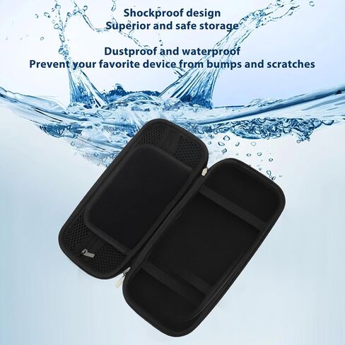 RiToEasysports Console Carrying Case, EVA Double Layer Sponge Handheld Game Carrying Box for RG505 Console Travel in Saudi Arabia