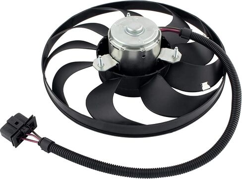 620-773 A/C Condenser Engine Cooling Fan Assembly Replacement for 2000-2006 for Audi TT 2000-2006 for Audi TT Quattro 1999-2006 for Volkswagen for Golf 1999-2005 for Volkswagen for Jetta in Saudi Arabia