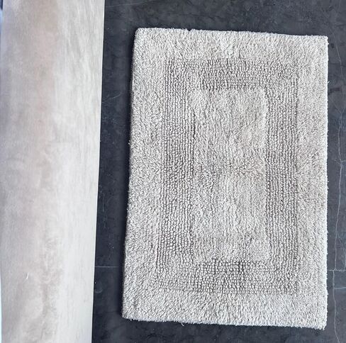 KEMA Soft 100% Cotton Halloween Pumpkin-Style Regular Use Rectangular Spa Mat Rug Plush Water Absorbent, Decorative Border - for Bathroom Vanity, Bathtub/Shower - Machine Washable - 1 Pack in Kuwait