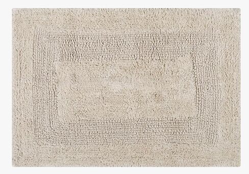 KEMA Soft 100% Cotton Halloween Pumpkin-Style Regular Use Rectangular Spa Mat Rug Plush Water Absorbent, Decorative Border - for Bathroom Vanity, Bathtub/Shower - Machine Washable - 1 Pack in Kuwait