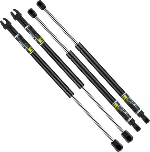 2 Pack Lift Supports Rear liftgate and Rear Window Glass Struts Gas Springs Shocks for Nissan Pathfinder 2005-2013 6110 6607 in Kuwait