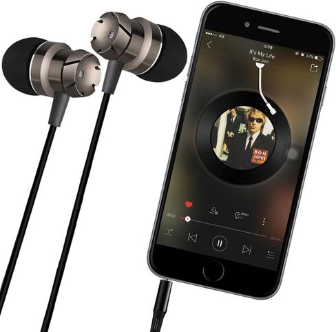 SourceTon 3 Packs Earbud Headphones with Remote & Microphone, in Ear Earphone Stereo Sound Noise Isolating Tangle Free for Smartphones, Laptops, Gaming, Fits All 3.5mm Interface Device in Saudi Arabia