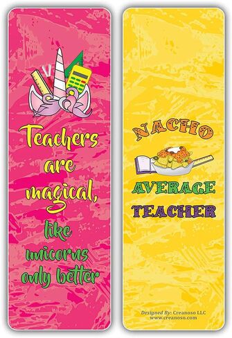 Creanoso I am a Dentist Bookmarks (2-sets X 6 Cards) – Great Party Favors Card Set – Epic Incentive Set Book Page Clippers – Cool Gifts for Men, Women, Teens, Bookworms – DIY Kit – Teacher Rewards in Kuwait