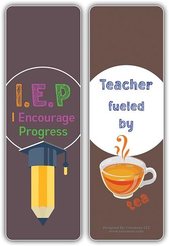 Creanoso I am a Dentist Bookmarks (2-sets X 6 Cards) – Great Party Favors Card Set – Epic Incentive Set Book Page Clippers – Cool Gifts for Men, Women, Teens, Bookworms – DIY Kit – Teacher Rewards in Kuwait