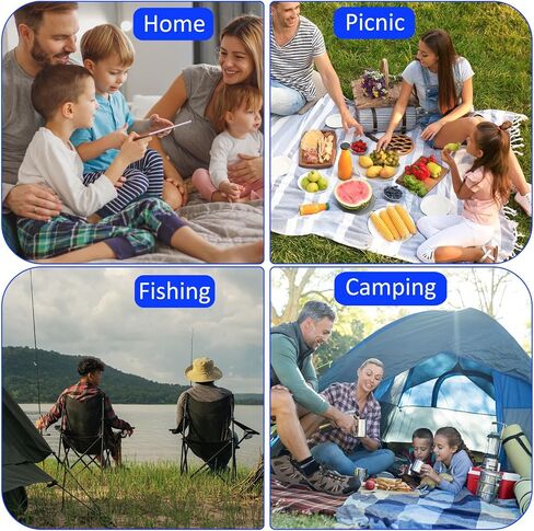 Foldable Laptop Table - Stand Foldable Table Portable Breakfast Tray, Apply to Outdoor/Hiking/Camping (White) in Saudi Arabia
