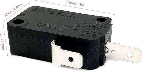 WB24X823 مفتاح باب الميكروويف 2 حزمة يناسب GE مفتاح باب الميكروويف WB24X830 WB24X829 WB24X10029 WB24X10047 in Kuwait