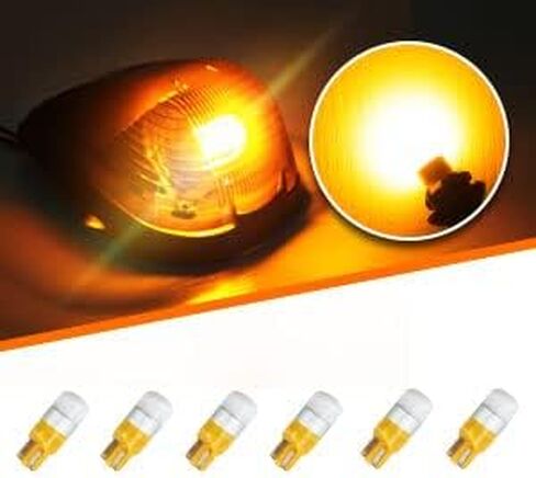 Bestiew Smoke Lens Cab Roof Marker Lights Top Clearance Running Lamps for Ford F150 F250 F350 F450 F550 F650 F750 1999-2016 Super Duty Pickup Trucks Replacement Assembly Accessories,Amber 5 PCS in Saudi Arabia