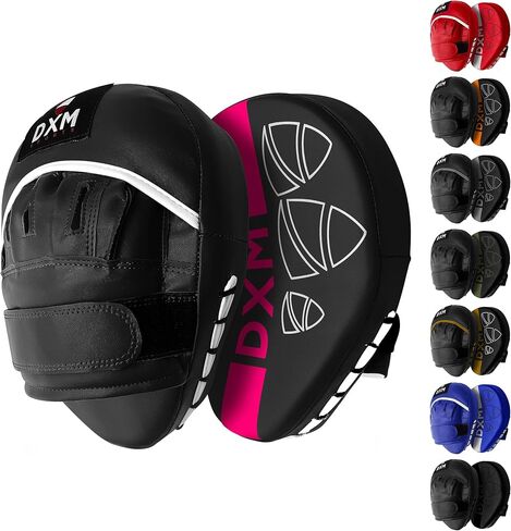 Muay Thai Boxing Pad for Training – Adjustable & Curved Focus Mitts for Karate Taekwondo Kickboxing Kick Pads Boxing Equipment for Sparing Gear, MMA in Saudi Arabia