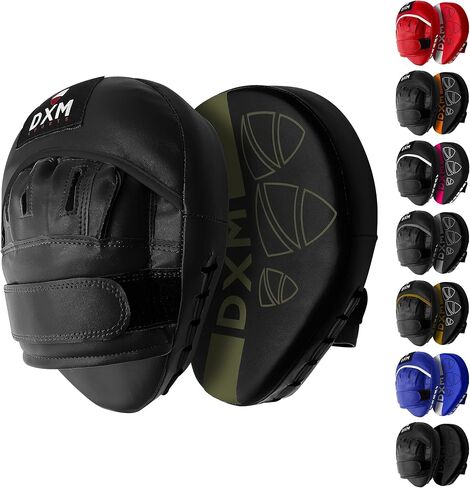 Muay Thai Boxing Pad for Training – Adjustable & Curved Focus Mitts for Karate Taekwondo Kickboxing Kick Pads Boxing Equipment for Sparing Gear, MMA in Saudi Arabia