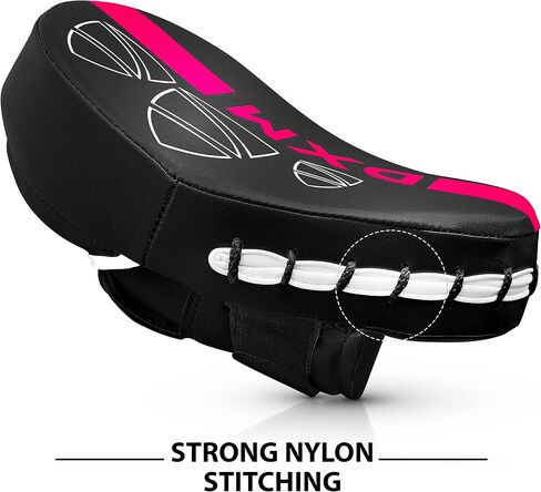 Muay Thai Boxing Pad for Training – Adjustable & Curved Focus Mitts for Karate Taekwondo Kickboxing Kick Pads Boxing Equipment for Sparing Gear, MMA in Saudi Arabia