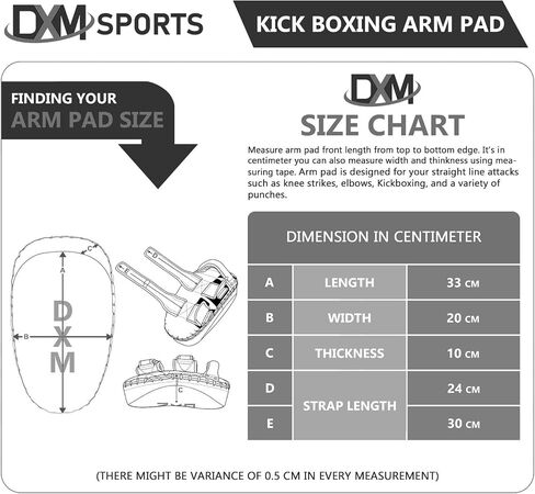 Muay Thai Boxing Pad for Training – Adjustable & Curved Focus Mitts for Karate Taekwondo Kickboxing Kick Pads Boxing Equipment for Sparing Gear, MMA in Saudi Arabia