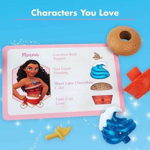لعبة Wonder Forge Disney Enchanted Cupcake Party - لعبة مطابقة جذابة للأطفال من سن 3 سنوات فما فوق | يضم شخصيات ديزني المحبوبة | عظيم لتنمية المهارات | عيد ميلاد مثالي in Kuwait