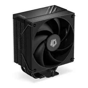 ID-COOLING FROZN A410 DK CPU Cooler, All-black Layout Single Tower with 2x120mm FDB Fans in a Push-pull Configuration, Noninterference with RAM, Compatible with Intel and AMD latest Sockets