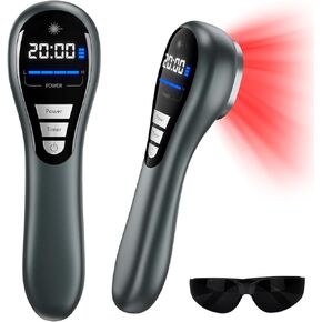 Red Light Therapy for Body Near Infrared Light Therapy Devices for Pain Relief Joint and Muscle Pain,14 * 650nm + 3 * 808nm, Red Light Infrared Therapy for Neck, Shoulder, Back, Knee, Dog, Cat