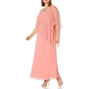 J Kara Women's Capelet Dress