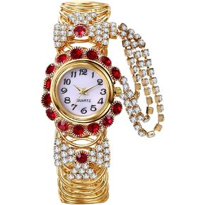 ساعة أفانير النسائية، ساعة تناظرية بسوار كوارتز، ساعة رسمية أنيقة بأحجار الراين اللامعة للفتيات والسيدات والنساء in Kuwait