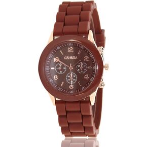 CdyBox Women's Fashion Silicone Quartz Men Girl Boy Unisex Jelly Wrist Watch