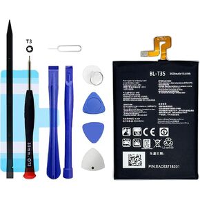 BL-T35 Replacement Battery for Pixel 2 XL 6.0",Rechargeable 0 Cycle Battery Compatible with Google Pixel 2 XL 6.0" with Repair Tool Kits