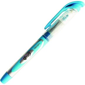 Pentel 24/7 Chisel Tip Liquid Highlighter, Sky Blue Ink, Box of 12 (SL12-S)
